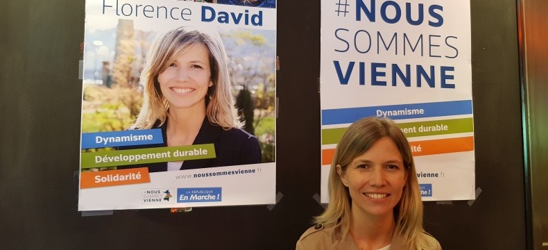 Florence David est candidate pour prendre la tête de la mairie de Vienne